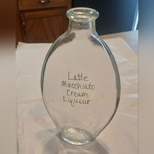 Glass Art Latte Macchiato Empty | Collectible